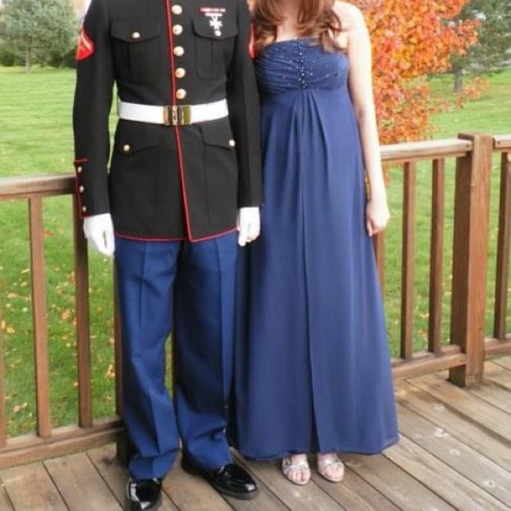 Navy Gown